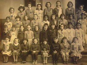 ECOLE GAMBETTA FILLES 1958 XXX N01